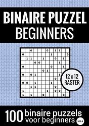 Foto van Binaire puzzel makkelijk voor beginners - puzzelboek met 100 binairo's - nr.4 - puzzelboeken & meer - paperback (9789464652918)