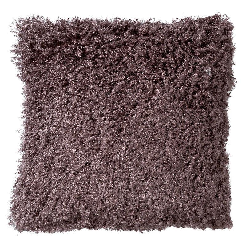 Foto van Dutch decor kussenhoes woddy 45x45 cm taupe