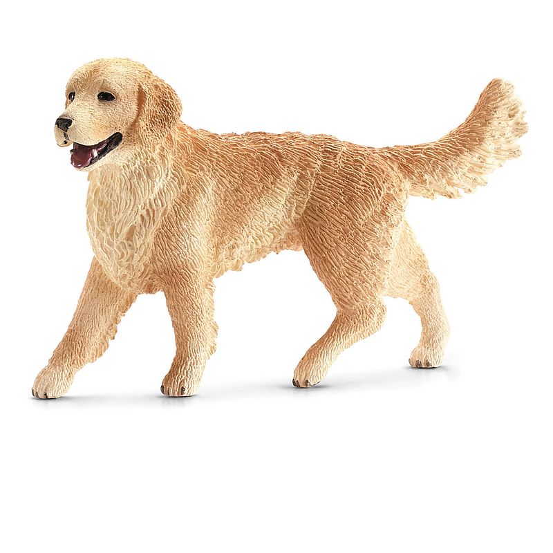 Foto van Schleich farm world golden retriever, female