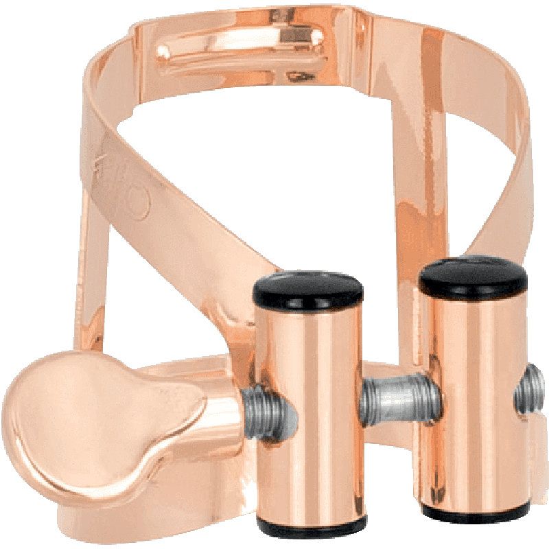 Foto van Vandoren lc51pgp rose gold ligatuur voor bb klarinet