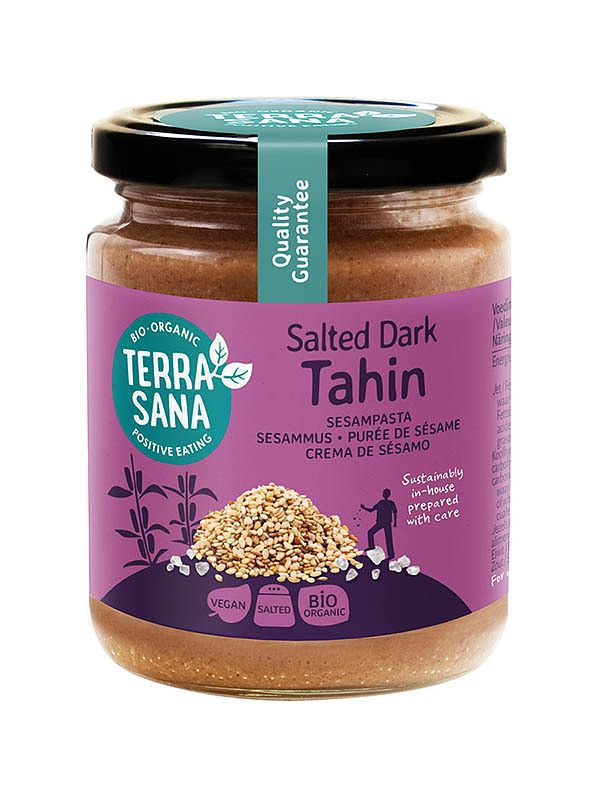 Foto van Terrasana tahin sesampasta dark met himalayazout