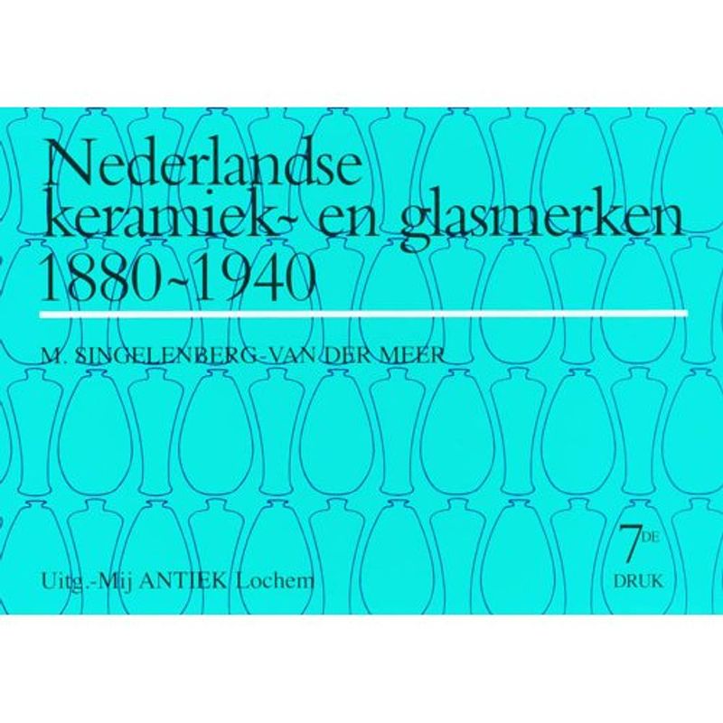 Foto van Nederlandse keramiek- en glasmerken 1880-1940