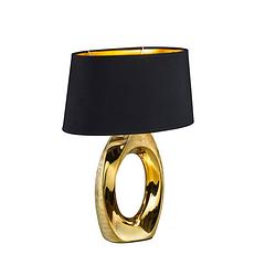 Foto van Moderne tafellamp taba - kunststof - goud