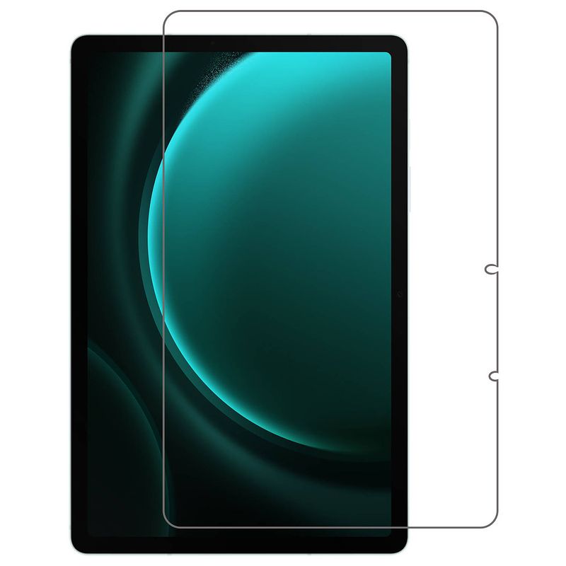 Foto van Basey samsung galaxy tab s9 fe screenprotector tempered glass - samsung tab s9 fe screen protector beschermglas