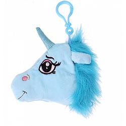 Foto van Pms portemonnee unicorn 15 cm blauw