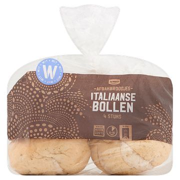 Foto van Jumbo italiaanse bollen voorgebakken 4 stuks