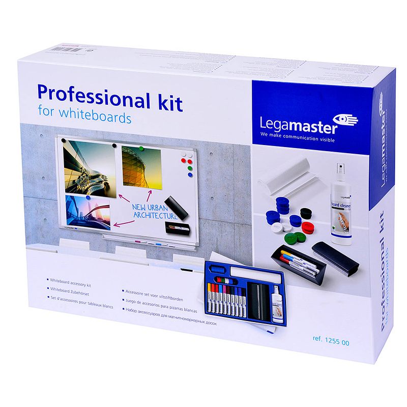 Foto van Legamaster professional kit - professionele set whiteboard accessoires