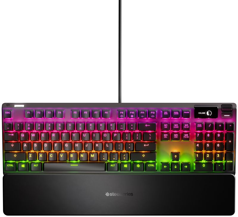 Foto van Steelseries apex 7 gaming toetsenbord brown switch qwerty