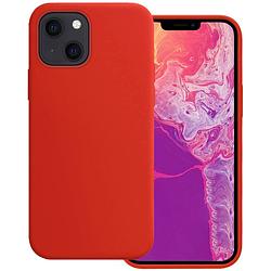 Foto van Basey iphone 13 hoesje silicone case - iphone 13 case rood siliconen hoes - iphone 13 hoes cover - rood