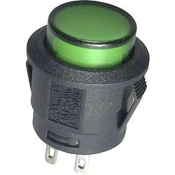 Foto van Tru components 1587763 tc-r13-527al-02gn druktoets 250 v/ac 6 a 1x uit/(aan) moment groen 1 stuk(s)