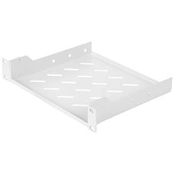 Foto van Digitus dn-10-tray-2 10 inch patchkast-apparaatbodem met luchtsleuven, geperforeerd geschikt voor kastdiepte: vanaf 300 mm grijs-wit (ral 7035)