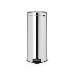 Foto van Brabantia newicon pedaalemmer met metalen b.e. 30 l - brilliant steel