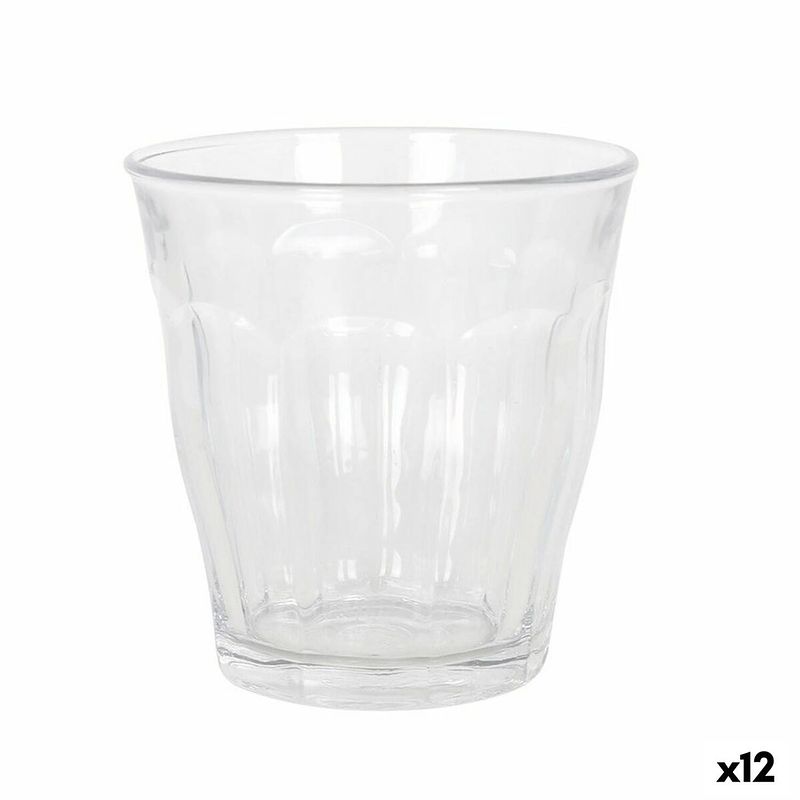 Foto van Glazenset duralex picardie transparant 4 onderdelen 310 ml (12 stuks)