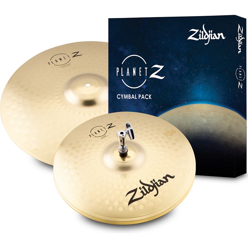 Foto van Zildjian planet z fundamentals pack bekkenset