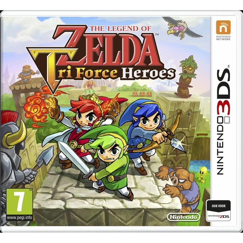 Foto van The legend of zelda tri force heroes - nintendo 3ds