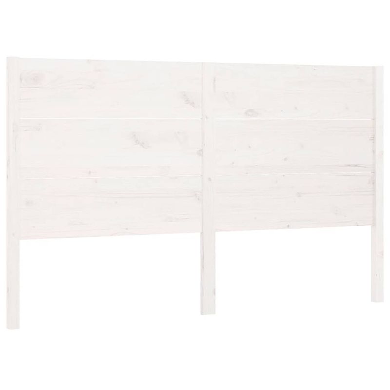 Foto van The living store houten hoofdeinde - hoofdbord - 206 x 4 x 100 cm - massief grenenhout