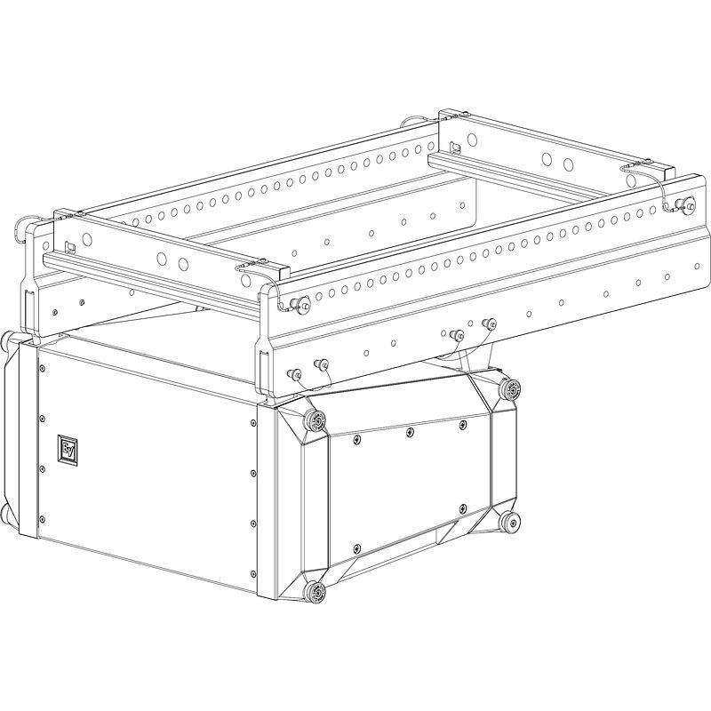 Foto van Electro-voice x12te-grid verlengde line array grid