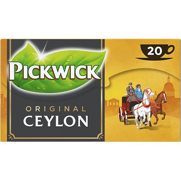 Foto van Pickwick ceylon zwarte thee 20 stuks bij jumbo