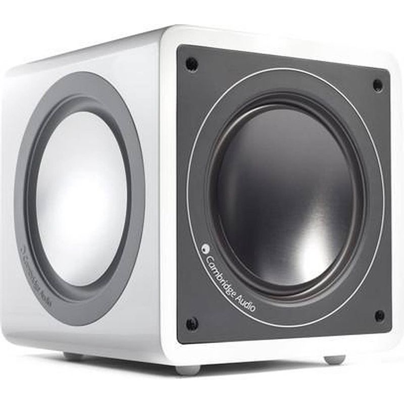 Foto van Cambridge audio minx x201 subwoofer - 200 w - wit