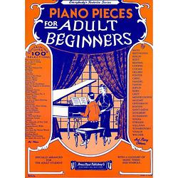 Foto van Wise publications piano pieces for adult beginners pianoboek