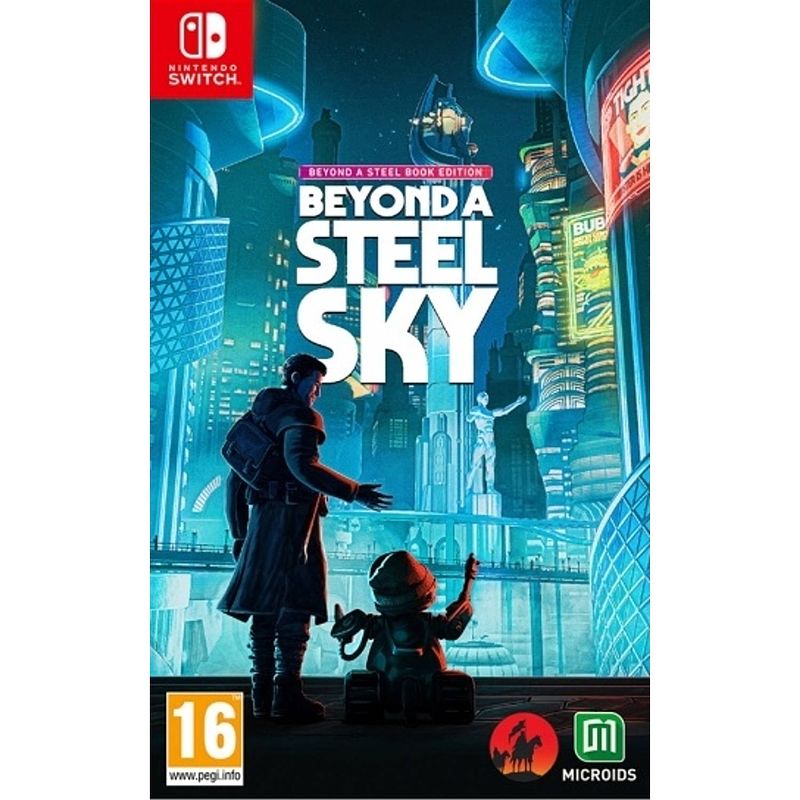 Foto van Beyond a steel sky - beyond a steelbook edition - nintendo switch