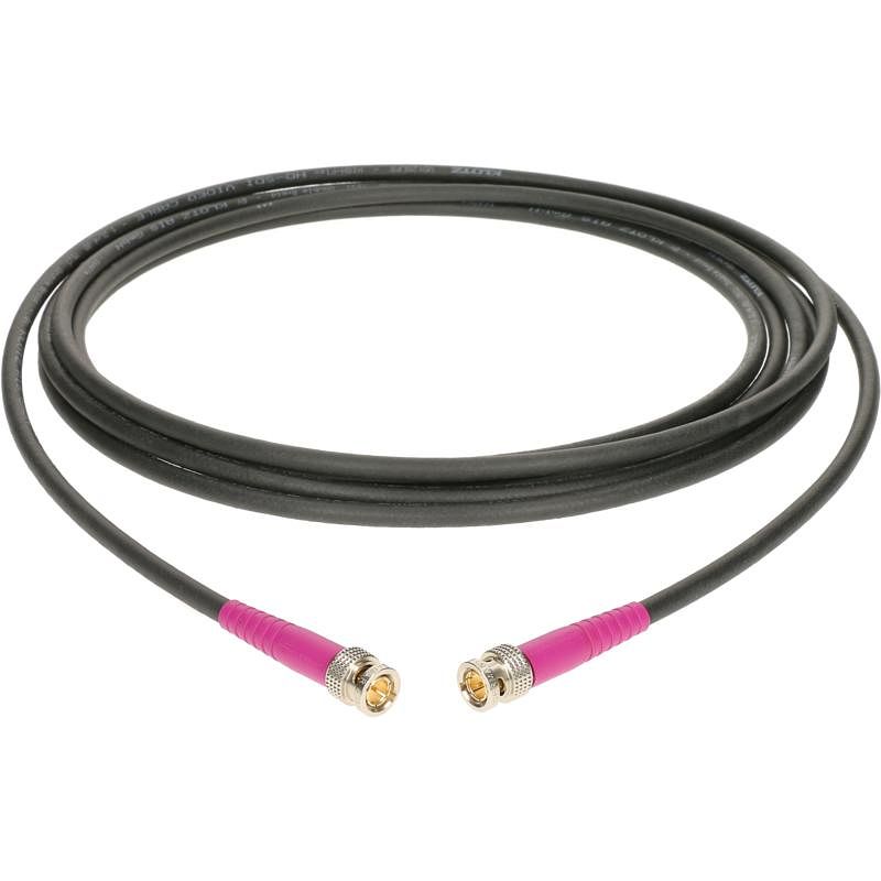 Foto van Klotz vu12l7dp0-0200 d&h bncpro plug uhd/4k videokabel violet 2 meter