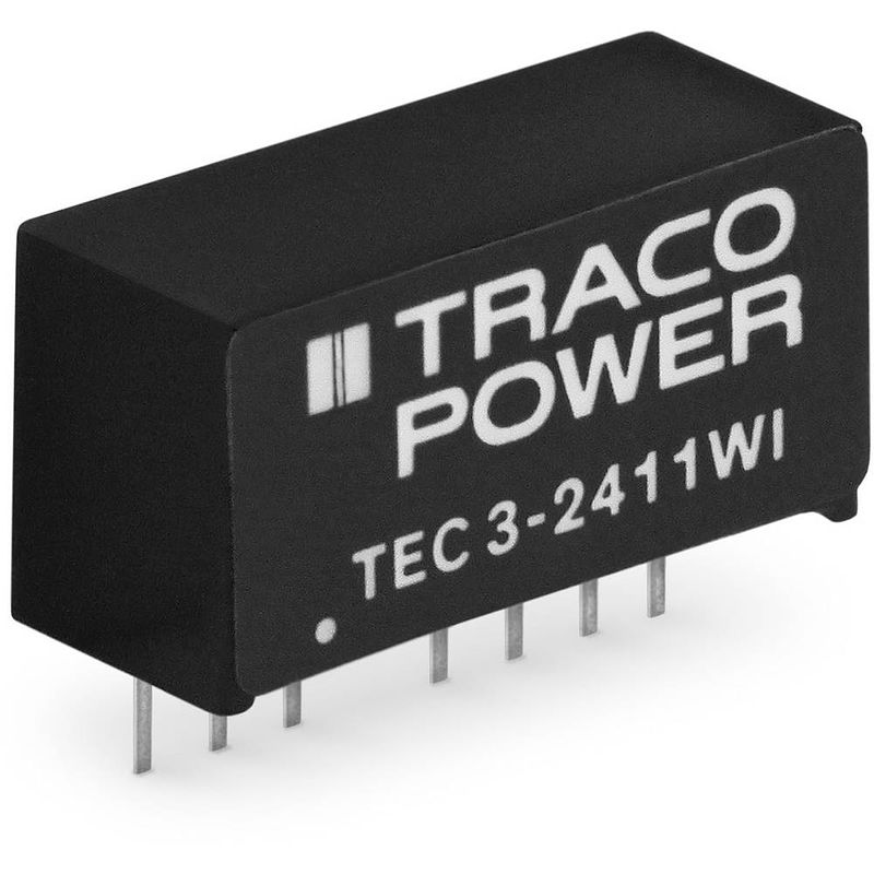 Foto van Tracopower tec 3-2410wi dc/dc-converter, print 24 v/dc 700 ma 3 w aantal uitgangen: 1 x