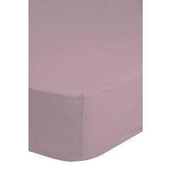 Foto van Goodmorning hoeslaken katoen soft pink-1-persoons (90x220 cm)