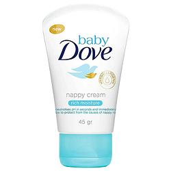 Foto van Dove - rich moisture - baby luierzalf - 45 gram