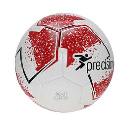 Foto van Precision trainingsbal fusion 350-390 gr pu wit/rood maat 4