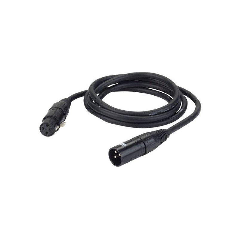 Foto van Dap fl09150 dmx xlr male - xlr female 3-pins 1.5 meter