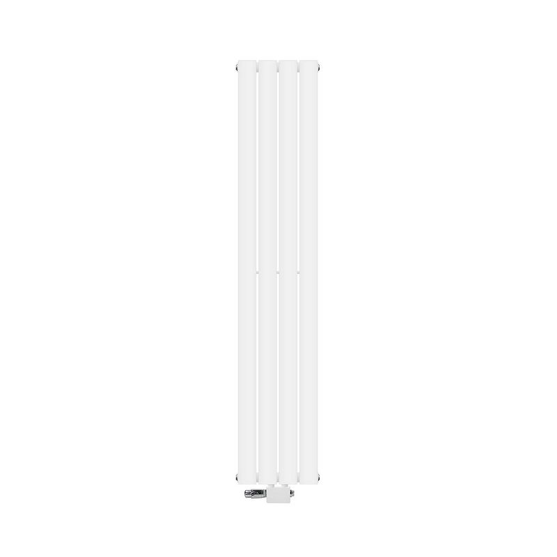 Foto van Paneelradiator dubbellaags 1600x300 mm wit incl. universele aansluitset ml-design