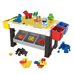 Foto van Decopatent® - speeltafel met bouwplaat (geschikt voor lego® blokken)