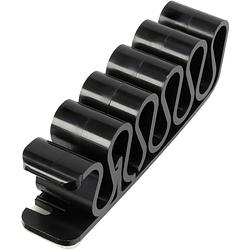 Foto van Tru components kabelclip zelfklevend 630913 bundel-ø (bereik) 8 mm (max) zwart 1 stuk(s)