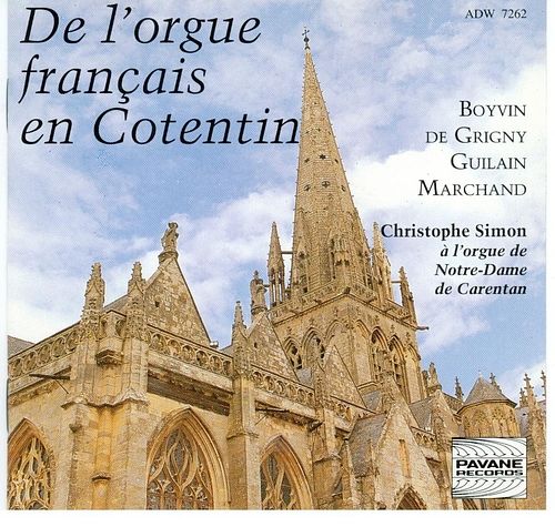 Foto van French organ music in cotentin - cd (5410939726226)