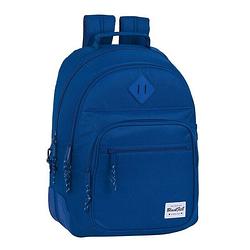 Foto van Schoolrugzak blackfit8 oxford donkerblauw (32 x 42 x 15 cm)