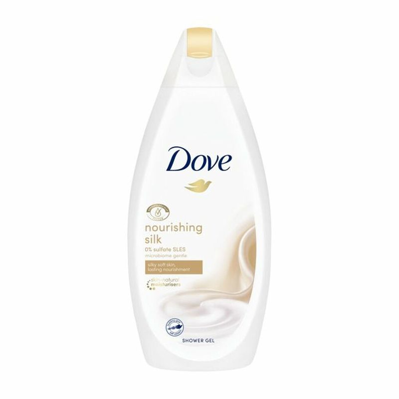 Foto van Dove silk glow douchecrème