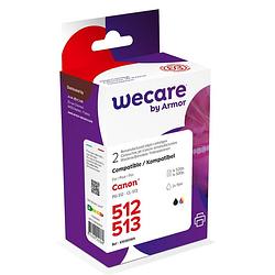 Foto van Wecare cartridge canon pg-512/cl-513 combipack