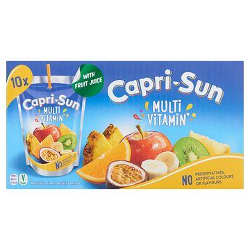 Foto van Caprisun multivitamin 200 ml pouch 10pack bij jumbo