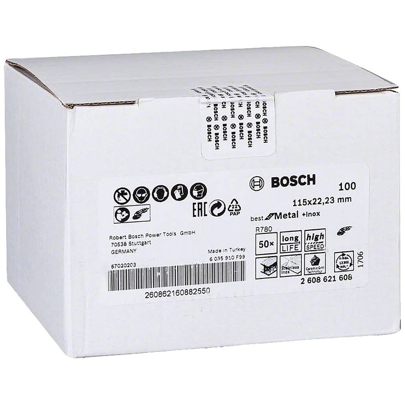 Foto van Bosch professional 2608621608 2608621608 fiberschijf diameter 115 mm 1 stuk(s)