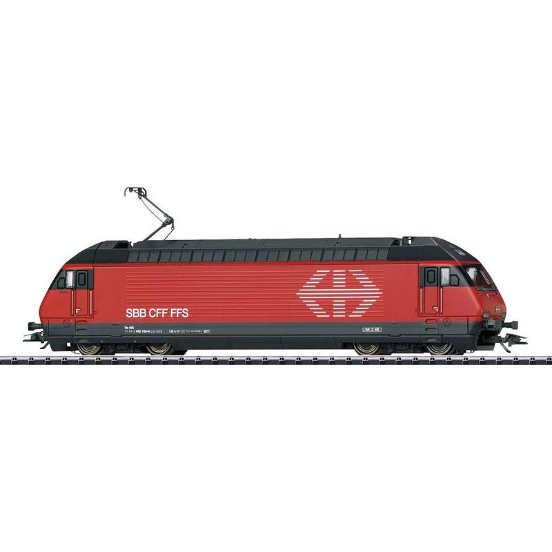 Foto van Trix h0 22969 h0 elektrische locomotief re 460 van de sbb