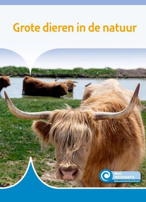 Foto van Grote dieren in de natuur - susan schaeffer - hardcover (9789086647224)