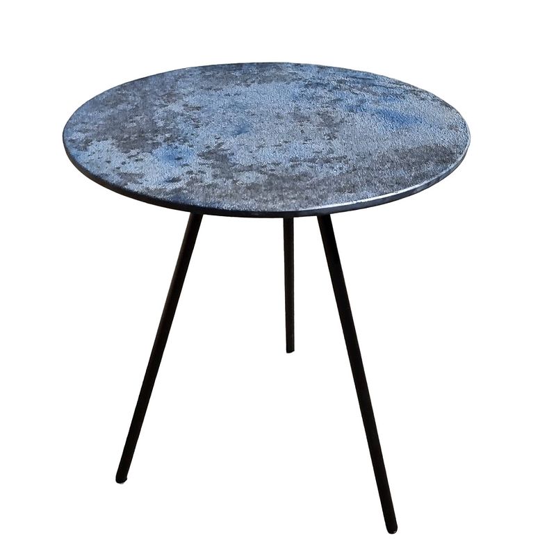 Foto van Benoa paterson dark glass sidetable 37 cm