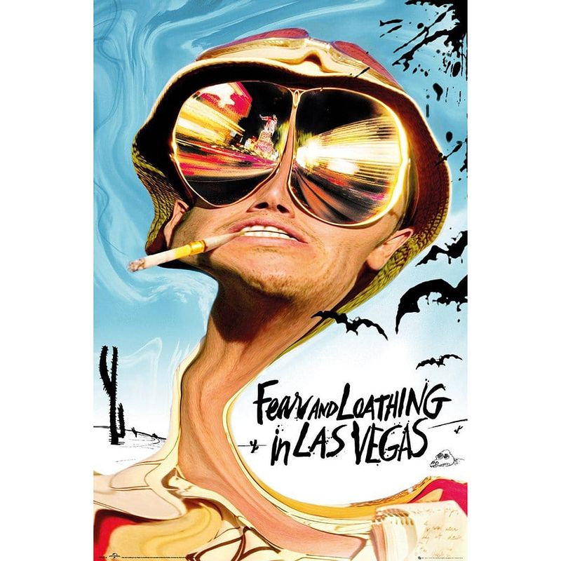 Foto van Gbeye fear and loathing in las vegas key art poster 61x91,5cm