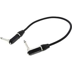 Foto van Cordial cfi 0,9 rr jack kabel [1x jackplug male 6,3 mm - 1x jackplug male 6,3 mm] 0.90 m zwart