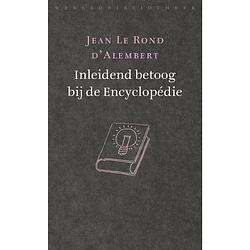 Foto van Inleidend betoog bij de encyclopédie