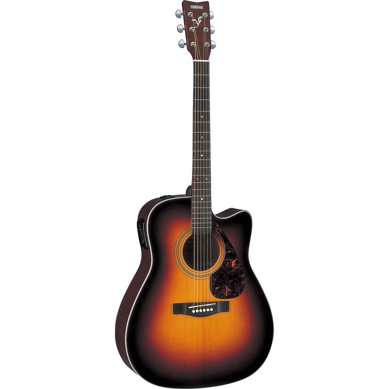 Foto van Yamaha fx370c tobacco brown sunburst elektrisch-akoestische westerngitaar