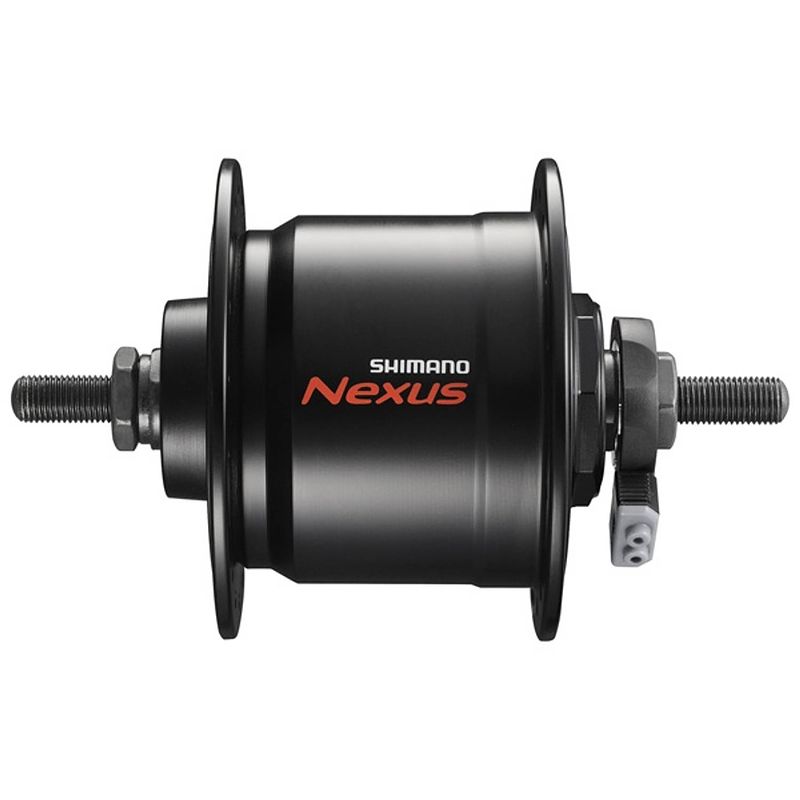 Foto van Shimano naafdynamo nexus dh-c3000-2n-nt 126 mm 36g zwart