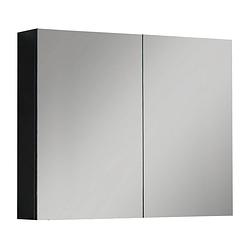 Foto van Badplaats spiegelkast cuba 90 x 16 x 70 cm - mat zwart