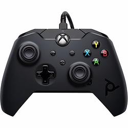 Foto van Pdp bedrade controller xbox one & series x/s (zwart)